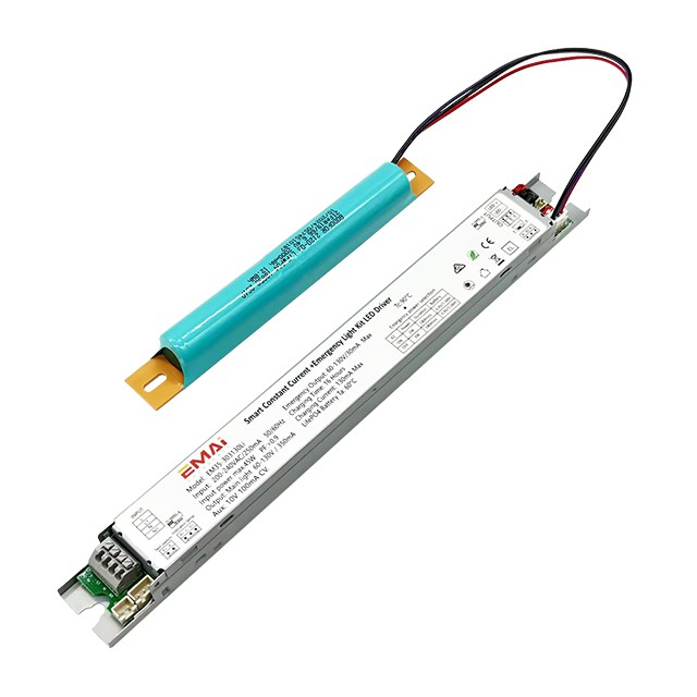 2-In-1 Combined 60-130Vdc 180mins Emergency Lighting LED Driver.