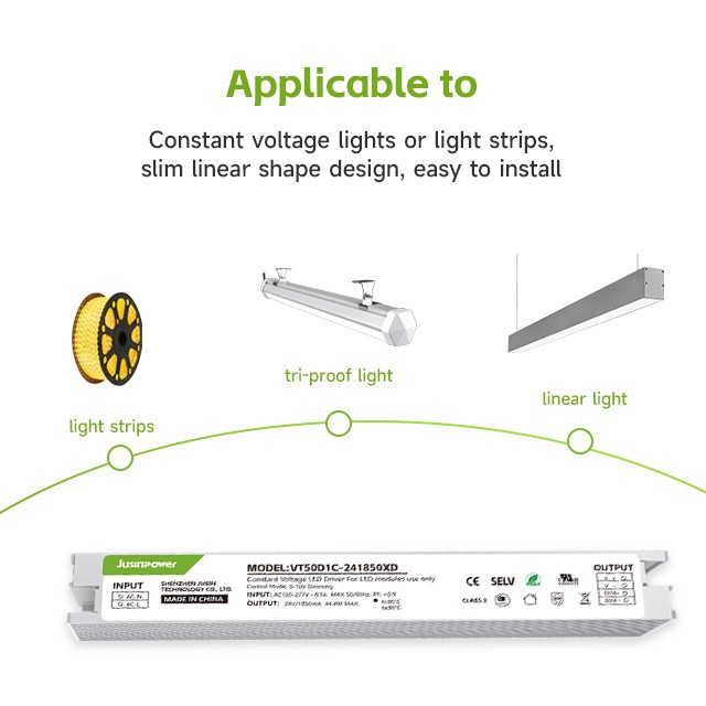 Compact Size Constant Voltage Led Drivers