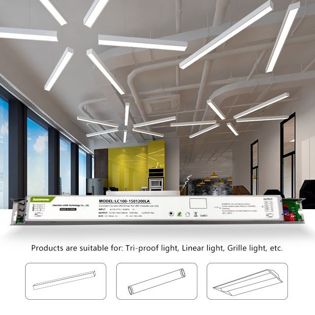 High Efficiency 100W Dimmable LED Driver