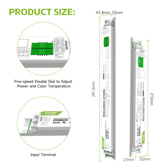 Deep Dimming Tunable White LED Driver